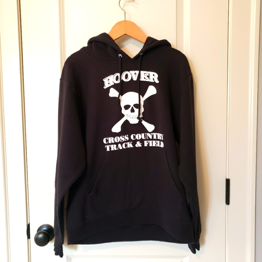 Jerzees black hoodie size S